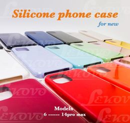 Official High Qulity LOGO Silicone Cell phone cases For 14 pro max 14pro 14 13 13pro S23 S22 Optional With Retail Package5749721