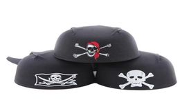 Fancy Dress Skull Pirate Captain Hat Head Scarf Cap Party Headwrap Bandana Halloween Costume Cosplay Cap8505602