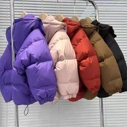 Down Coat Winter Children's Feather Korean Version Girls' Fashion Cold Jacket 4-12Y
