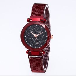 Newest Style Diamond watch Starry Sky Dial Beautiful Quartz Womens Watch Ladies Watches Fahsion Woman Casual Wristwatches249B