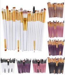 20Pcs Cosmetic Makeup Brushes Set Powder Foundation Eyeshadow Eyeliner Lip Brush Tool Brand Make Up Brushes beauty tools pincel ma8523062