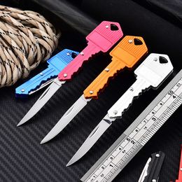 Hot Selling Mini Aluminium Handle Camping Tactical Small Pocket Multifunctional Field Survival Folding Knife 216406