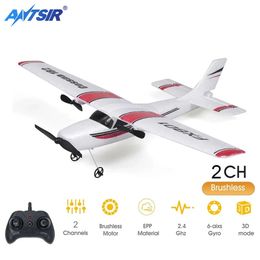 FX801 RC Plane EPP Foam 24G 2CH RTF Remote Control Wingspan Aircraft Fixed Aeroplane Toys Gifts for Children Kids 240228