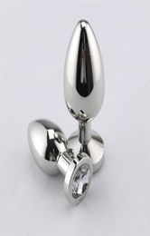 Heavy Stainless Steel Anal Butt Plug Metal Anus Bead Stimulator Massager In Adult Games For Couples Sex Toys For Women Men Gay4381208