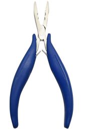 Blue handle Heat Fusion Glue Keratin Bonding Micro Rings Removal Pliers for Hair Extensions6172656