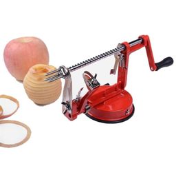 3 in 1 Steel Fruit Potato Apple Machine Peeler Corer Slicer Cutter Bar Home Handcranked Clipping 2012014541754