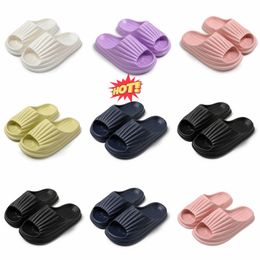 Summer new product slippers designer for women shoes white black green pink blue soft comfortable slipper sandals fashion-038 womens flat slides GAI outdoor shoes
