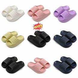 Summer new product slippers designer for women shoes white black green pink blue soft comfortable slipper sandals fashion-043 womens flat slides GAI outdoor shoes