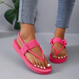 Sandals Ladies Shoes 2024 Summer Casual Flat Women's Outdoor Walking Women Comfort Flip Flop Zapatos De Mujer