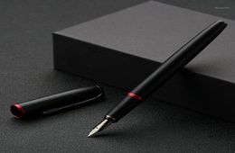 New Arrivel 2020 Pimio Matte Black Series Fountain Pen Luxury Metal Ink Pens with Gift Christmas Gift14605474