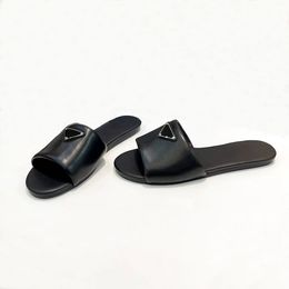 women sandals ladies genuine leather slippers flat shoe sandal party wedding shoes with box size 35-45