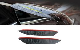 For Buick LaCrosse 20062021 Auto Car Stickers Side Rear View Mirror Rain Visor Carbon Fibre Texture Eyebrow Sunshade Guard Cover 1845622