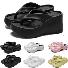 Versand 2024 A14 kostenloser Objektträger Sandalen Slipper Schieberegler für Sandalen Pantoufle Mules Männer Frauen Pantoffeln Sandles Co 58 S s