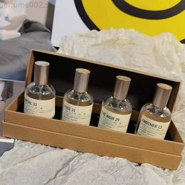 Sales!!! Perfume men women smell spray Unisex Discovery Set 30ml 4pcs Gift kit Santal 33 Rose 31 The Noir 29 Another 13 Eau De Parfum Lasting fragranceK666