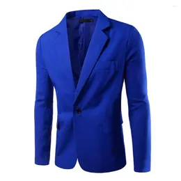 Men's Suits Spring Suit Coat Great British Men Blazer Slim Plus Size For Banquet