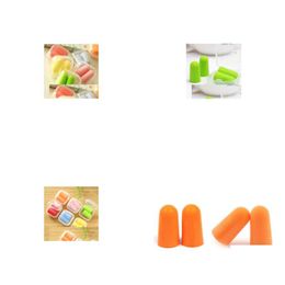 Ear Care Supply Shape Foam Sponge Earplug Ear Plug Keeper Protector Travel Sleep Noise Reducer Drop Delivery Health Beauty Health Care Dh059