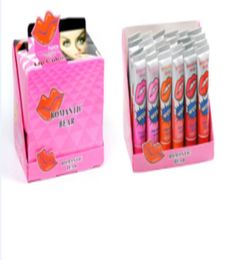 Drop Lip blam Gloss Peeloff Lasts For 24h No Stain Marine Collagen Lipstick Balm Plant Romantic 6 Colours Makeup Moisturiz1405936