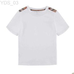 T-shirts T-Shirts 2-8T Toddler Kid Baby Boys Girls Clothes Summer Cotton T Shirt Short Sleeve Tshirt Children Top Infant Outfit Drop Delivery K Dhyuz 240306