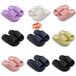 Summer new product slippers designer for women shoes white black green pink blue soft comfortable slipper sandals fashion-052 womens flat slides GAI outdoor shoes