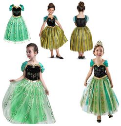 Toddler Baby Girls Princess dresses Anna dresses Costume girls Party Beauty Pageant Christmas Dance casual clothing8669785