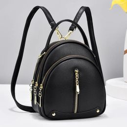 School Bags Backpack Women 2024 Women's Small Bag Luxury One Shoulder