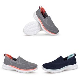Spring New Comfortable Soft Sole One Step Step Step Fit for Women Shoes in Large Size Middle Age Strong running Shoes for Men Shoes GAI 026