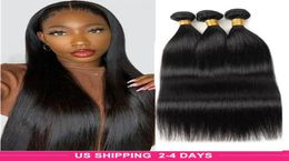 3Pcs Loose Deep Curly Brazilian Human Hair Bundles Yaki Straight Body Water Virgin Hair Extensions2721632