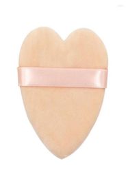 Makeup Sponges Reusable Puff HeartShaped High Elasticity Large Face Powder Puffs Cotton Strap For Female1818454