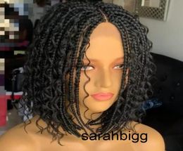 1403903920039039Short Braided Wigs For Black Women Heat Resistant Crochet Box Braid Bob Wig African Synthetic Braidin58502019217290