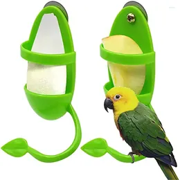 Other Bird Supplies Pet Parrot Feeder Hanging Cage Fruit Vegetable Container Feeding Cup Cuttlebone Stand Holder Accessories