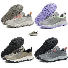 Men Women Classic Running Shoes Soft Comfort Black Grey Beige Green Purple Mens Trainers Sport Sneakers GAI size 39-44 color32