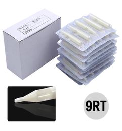 Tattoo Needle Nozzles Tips 9RT Round 50pcs Disposable Tattoo Plastic Tips2847018