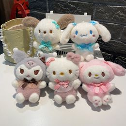 Douyin Yugui Dog Plush Pendant Kuromi Boneca Boneca Atacado Melody Doll Keychain Brinquedo de pelúcia