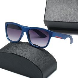 Full Slender Top Designer Sunglasses For Women&Men Polaroid Lens Brand Same Type Senior Eyewear Frame Vintage Plastic Have 4 Colors With Box
