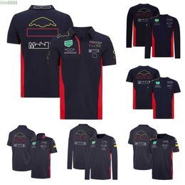 Ja6n Herren Polos F1 Formel 1 T-Shirt Sommer Team Poloanzug Gleicher Stil Anpassbar