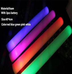 LED Light Sticks Foam Props Concert Party Flashing Luminous Christams Festival Children Gifts DH0323 Toys 20216185629