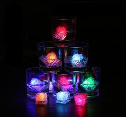 Mini LED Party Lights Square Colour Changing LED ice cubes Glowing Ice Cubes Blinking Flashing Novelty Party Supply 298 R26904059