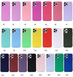 Frosted Matte Soft TPU Silicone Phone Cases For Iphone 14 13 12 mini 11 Pro Max XR XS 6 7 8 PLUS Anti Fingerprint 15 mm Thickness9456189