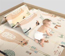 Kids Carpet XPE Foam Baby Play Mat Children039s Puzzle Soft Floor Pad Toddlers Climbing Blanket 1cm Thick Developing Mats Toys 5549768