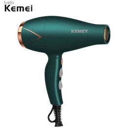 Other Appliances Hair Dryers Kemei 3500W Hot and Cold Wind HairFoldable Compact BlowHairdryer Hair Styling Tools for Salons and Household Use H240306