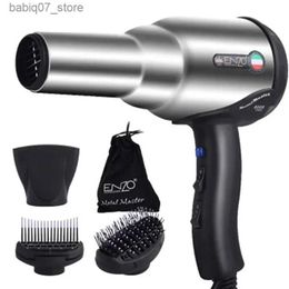 Hair Dryers 8000W Electric Dryer Professional Brush AC Motor All Metal Strong with Comb Styling Tool Q240306