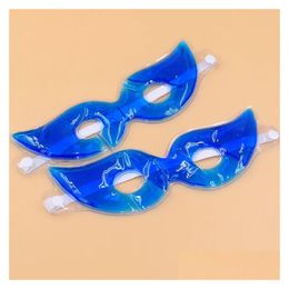 Party Masks Therapeutics Soothing Beauty Eye Mask Reusable Ice Cold Gel Relaxes Tired Eyes Diary Cool Protective Masr M21 Drop Deliver Dh14N