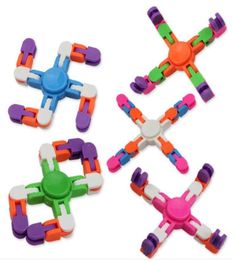 Wacky Tracks Spinner Snap and Click Fidget Toy Game Finger Sensory Toys Snake Puzzles for Teen Kid Adult Stress Relief Party Fille3252735