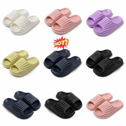 Summer new product slippers designer for women shoes white black green pink blue soft comfortable slipper sandals fashion-042 womens flat slides GAI outdoor shoes