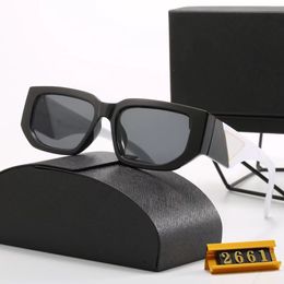 2024 Top Luxus Sonnenbrille Polaroid Objektiv Designer Damen Herren Goggle Senior Brillen für Frauen Brillengestell Vintage Metall Sonnenbrille mit Box 2661