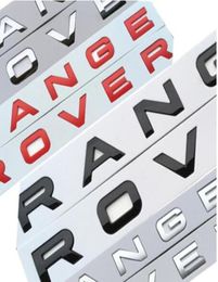 Car Styling Trunk Logo Emblem Badge Sticker Cover For Range Rover Sport Evoque3375852