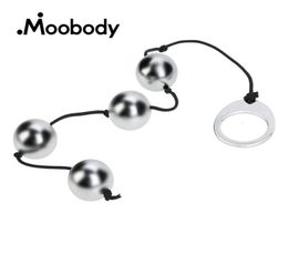 4 Bead Metal Kegel Ball Vagina Excerciser Pussy Muscle Tightening Trainer Love Ball Sex Toy for Women Ben Wa Ball Anal Butt Plug Y3548031