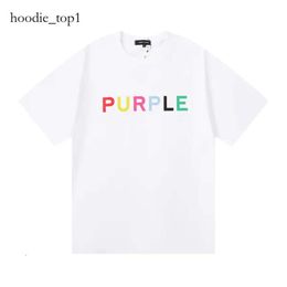 Purple Summer Purple Shirt Purple Brand Shirt Designer T Shirt Mens Women Graphic Tee Outdoor Casual Tshirt Tour Tshirts Man Tops 9174