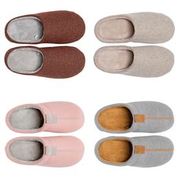 2024 men women designer slippers slides sliders black white pink grey GAI mens womens slipper indoor winter slide56100