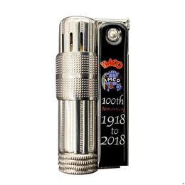 Lighters Original Imco Flint Gasoline Lighter Kerosene Oil 100Th Anniversary Nostalgic Limited Cigarette Series Collection Drop Deli Dhxad